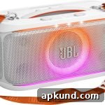 JBL PartyBox On-The-Go 2 Plus white front