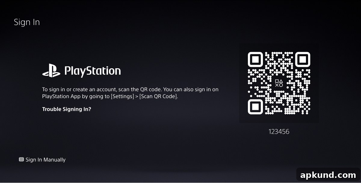 PlayStation Portal user interface