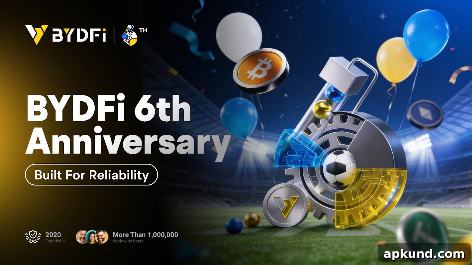 BYDFi 6th Anniversary