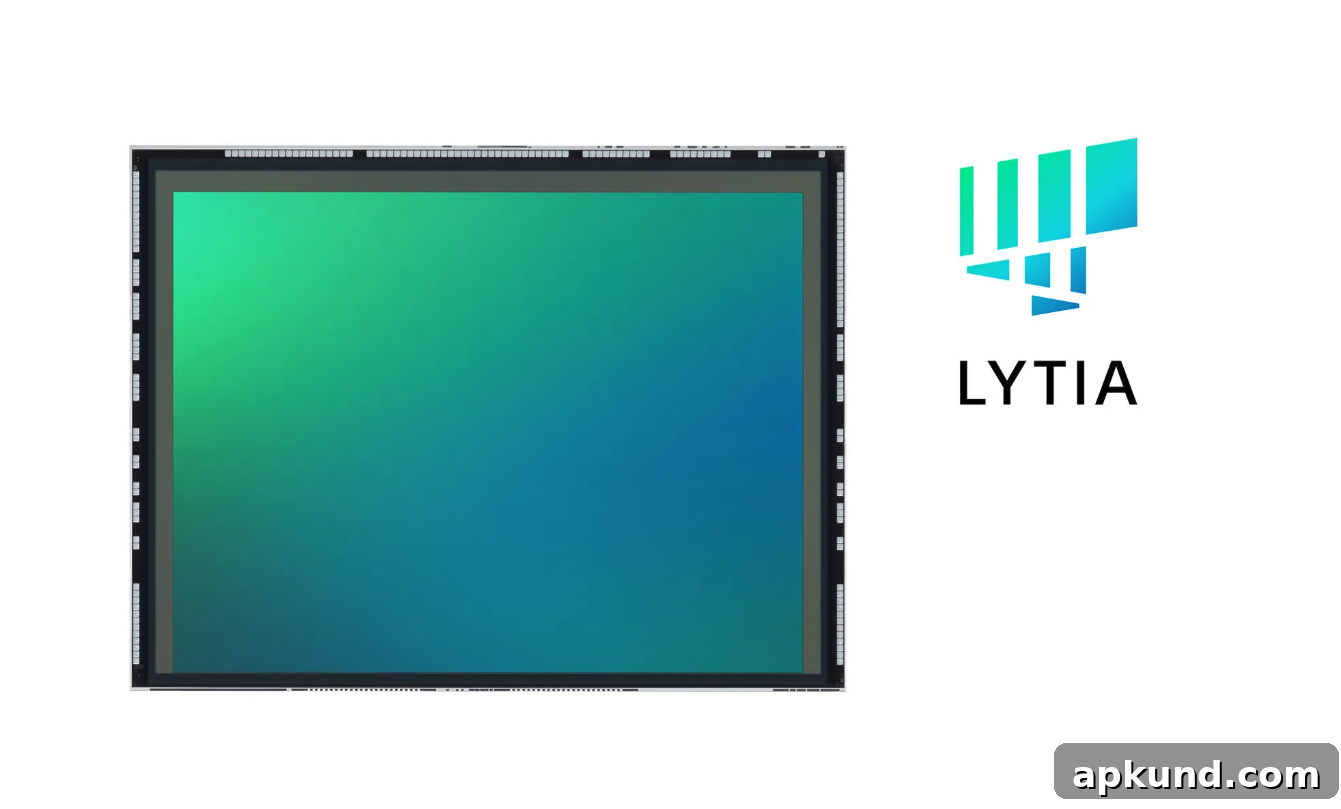 Sony LYTIA L910 sensor illustration