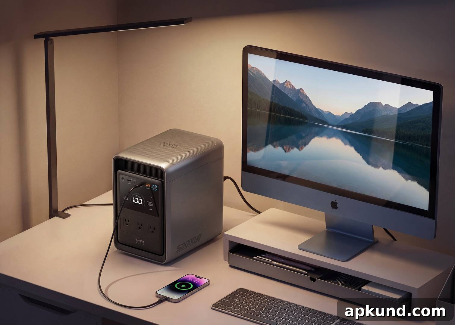 Anker Solix S2000 display