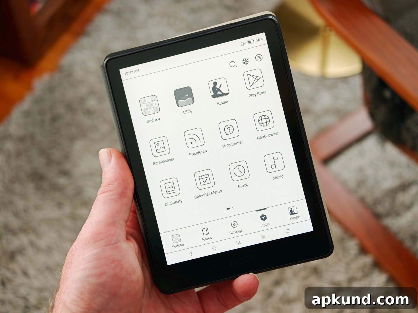 Boox Go 6 with stylus