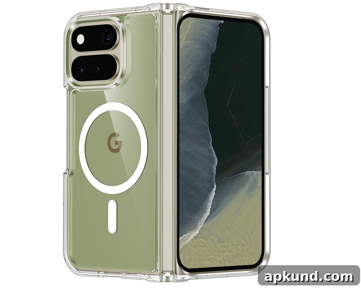 FNTCASE Clear Case for Pixel 11 Pro Fold