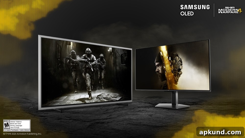 Samsung display for gaming