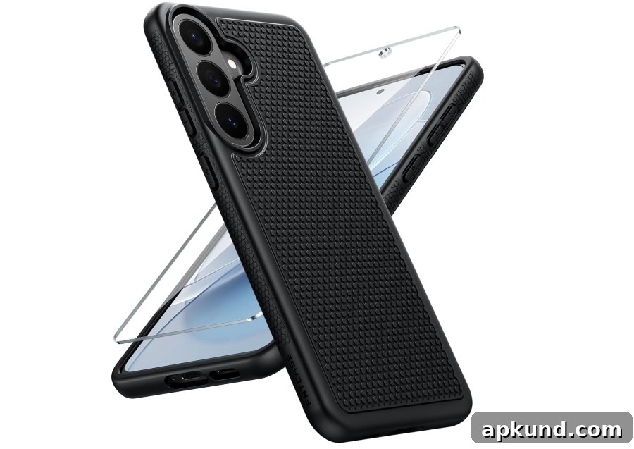 FNTCASE TPU Non-slip Military Grade Case for Samsung Galaxy S26 FE