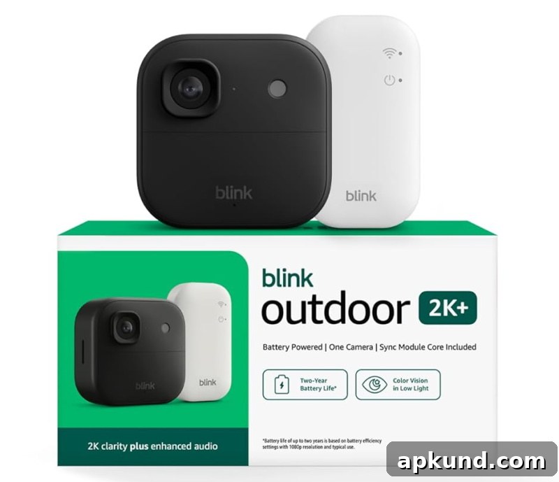 Blink Outdoor Cam 2K+