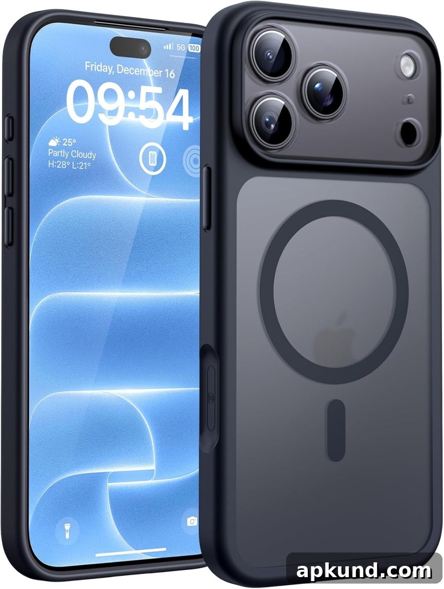 TOCOL Translucent Matte MagFit Case