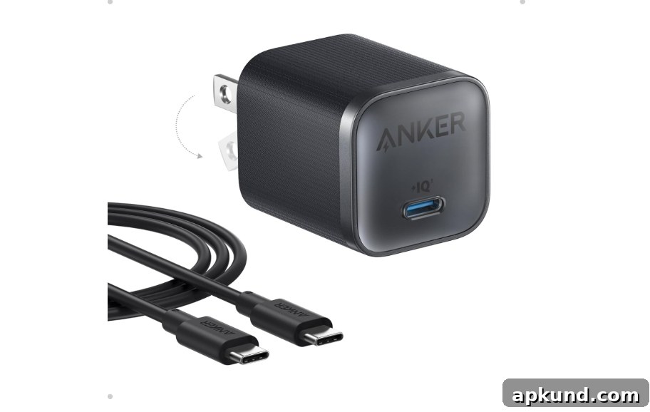 Anker 45W USB-C Charger with Cable