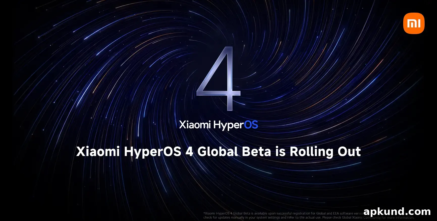 Xiaomi device running HyperOS