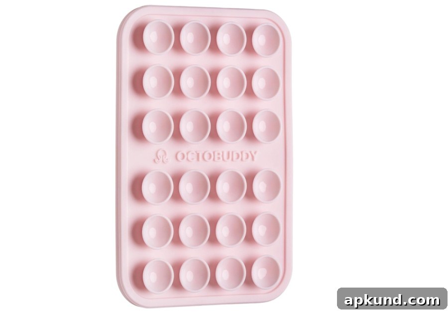Octobuddy silicone phone mount with suction cups
