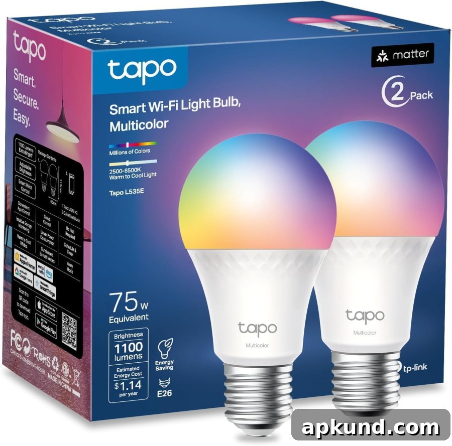 Tapo L535E Smart Wi-Fi Light Bulb