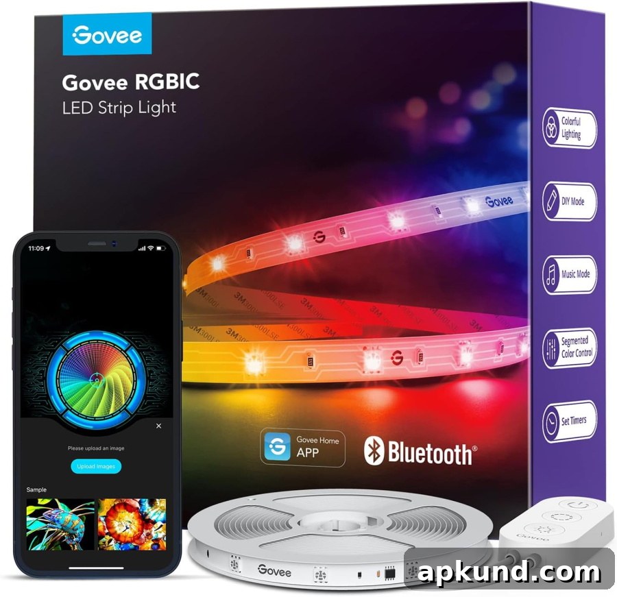 Govee RGBIC LED Strip Lights
